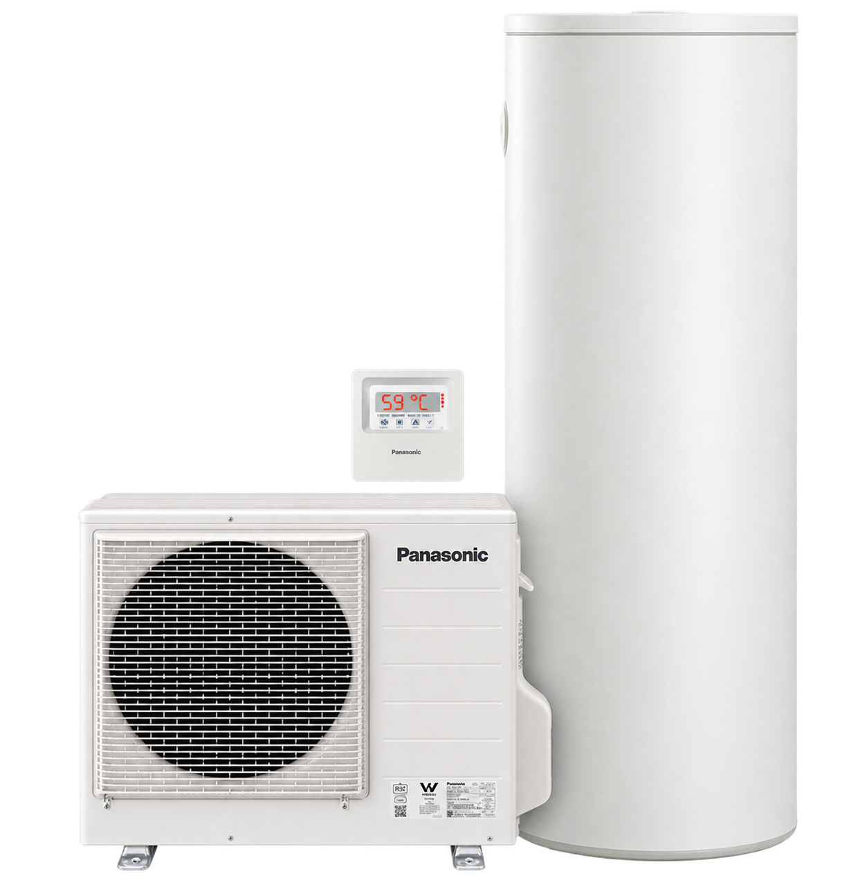 Recommended Panasonic CO2 heat pump hot water system