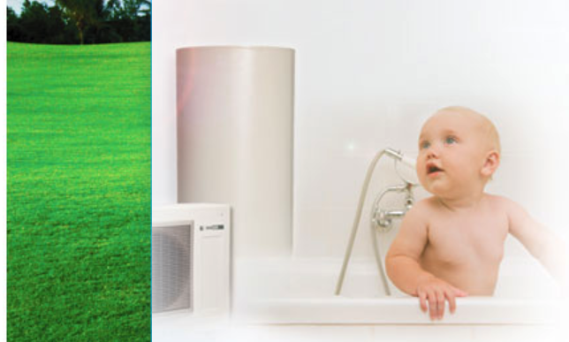 Sanden Eco Plus family enjoys fast efficient hot water