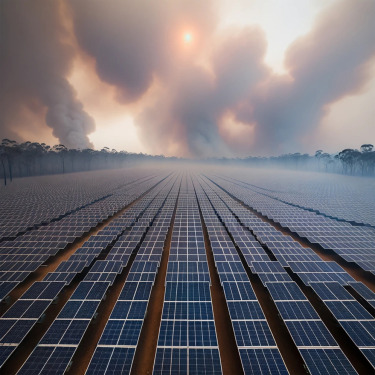 A quick note on solar systems and bushfire smoke 