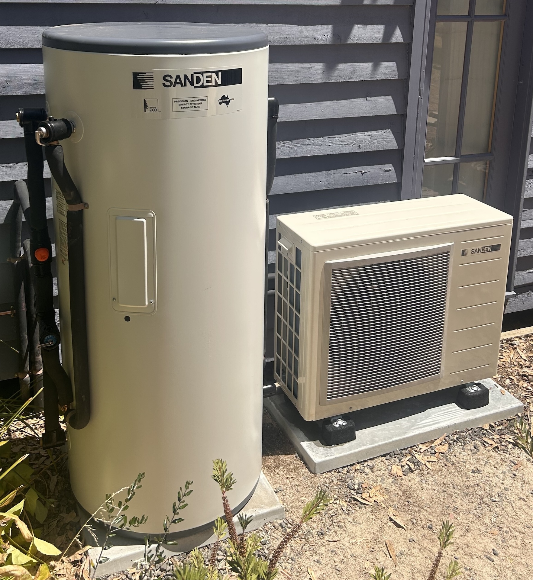 Sanden Eco Plus 250L Hot Water System GAUS-250FQTS