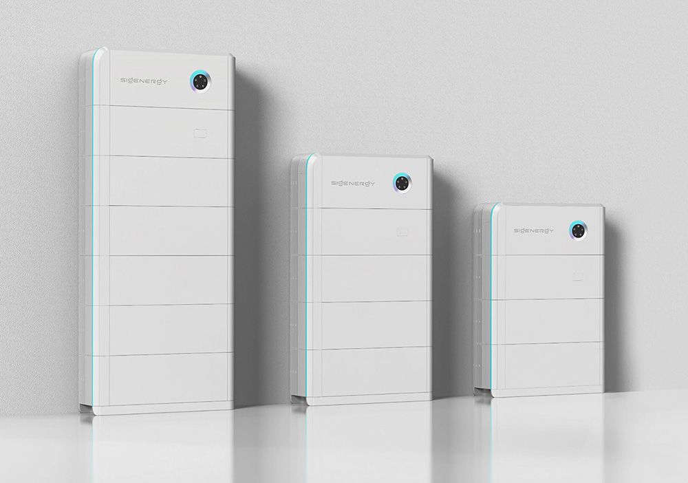 SigenStor 5-in-1 AI-powered energy storage system by Sigenergy, combining battery, inverter, EV charger, energy management, and backup power