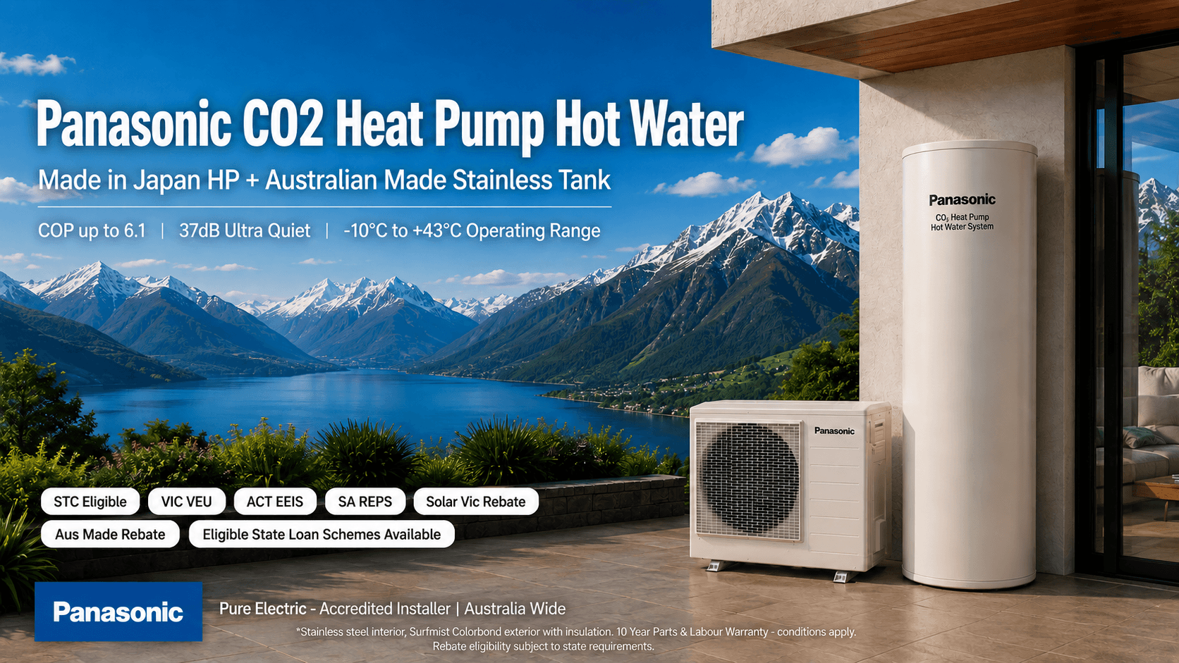 Hot water that costs less — the next step in your all-electric home
