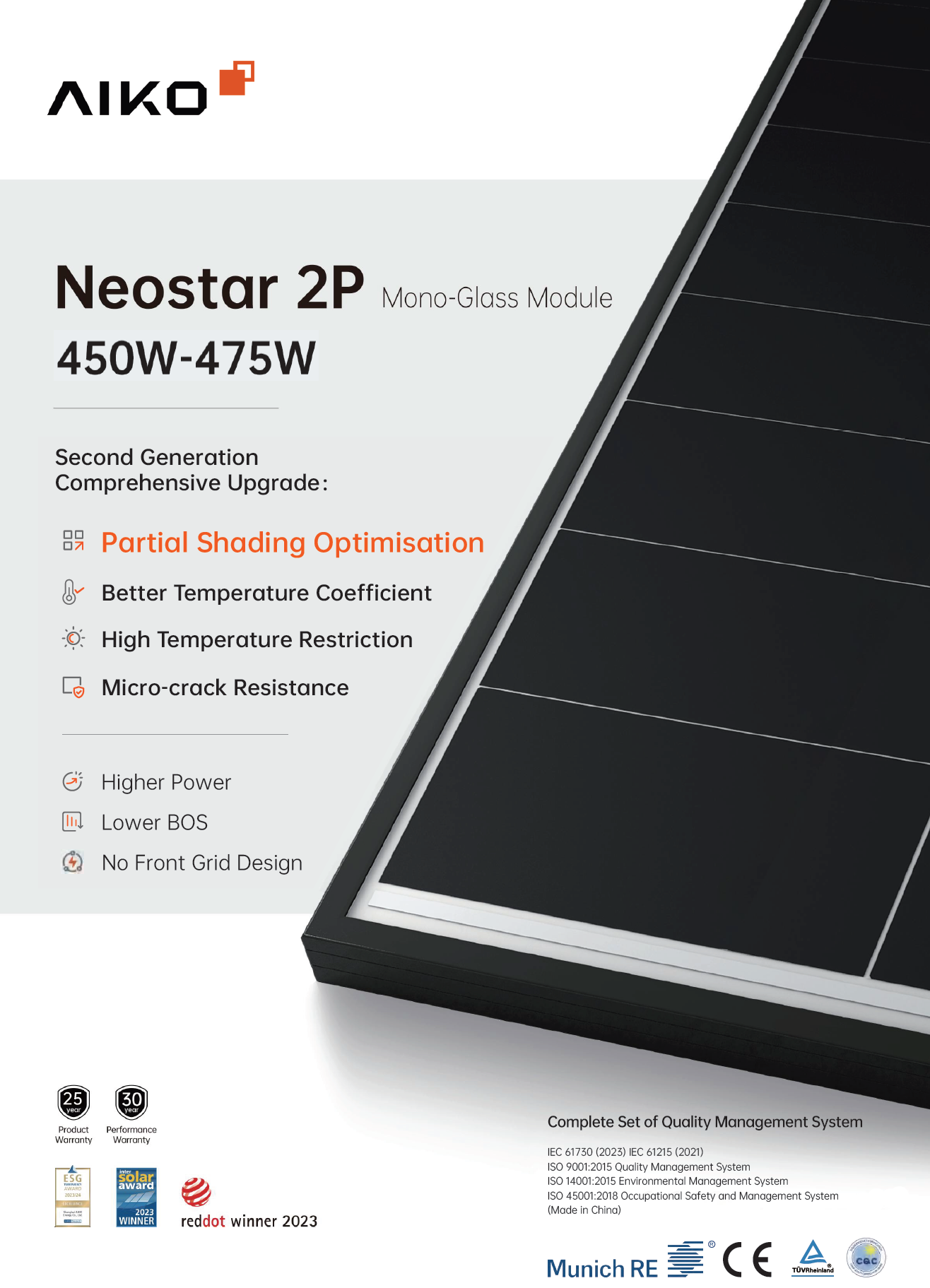 Aiko Neostar 2P 475 Datasheet