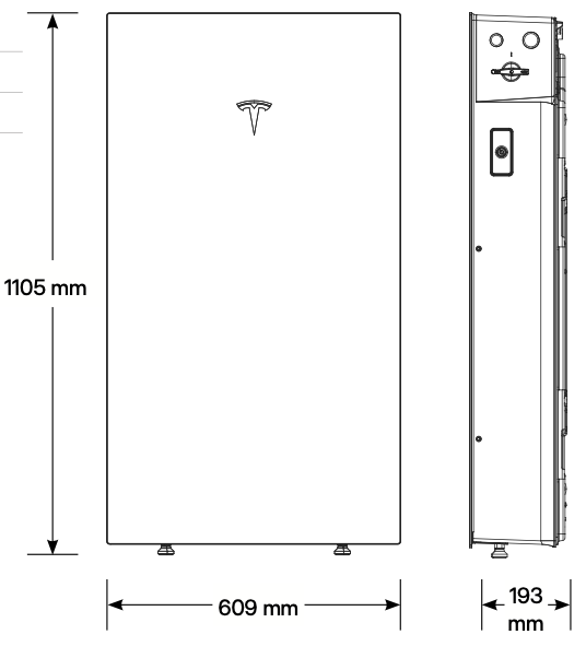 MECHANICAL SPECIFICATIONS