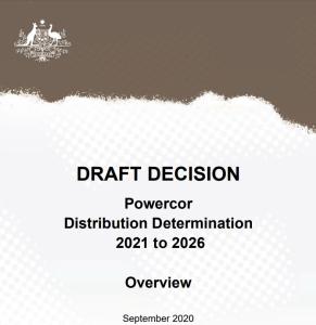 DRAFT DECISION - Powercor Distribution Determination 2021 to 2026