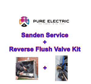 Sanden Eco Heat Pump Service + Reverse Flush Valve Kit