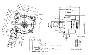 Sanden G2 G3 Water Circulating Pump