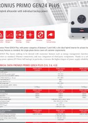Fronius Primo GEN24 Plus 3-6kW Datasheet