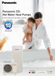 5186-Panasonic CO2 Heat Pump Hot Water Datasheet